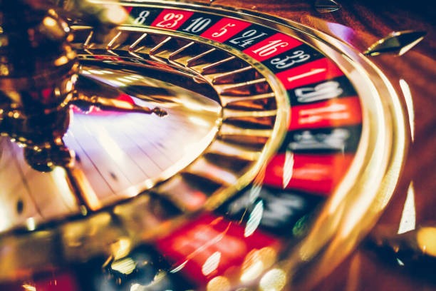 Live casino dealer table with multiple camera angles